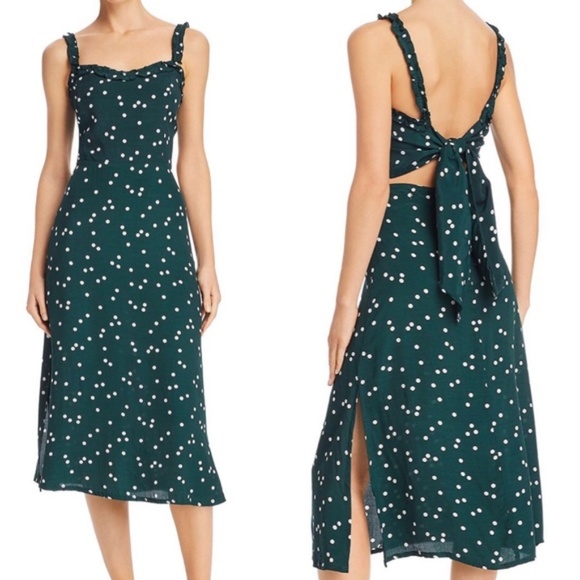 faithfull gizele midi dress